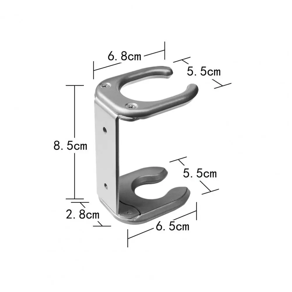 

8.5*6.8cm Wall Mount For Dyson Airstrait HT01 Hair Straightener Metal Hair Straightening Bracket Organizer Holder Rack Hanger