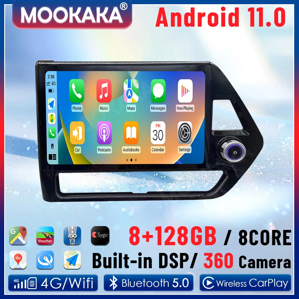 

Android Carplay Screen For Toyota Highlander Crown Kluger 2021 2022 Car Radio Stereo Multimedia Player GPS Navigation Head Unit