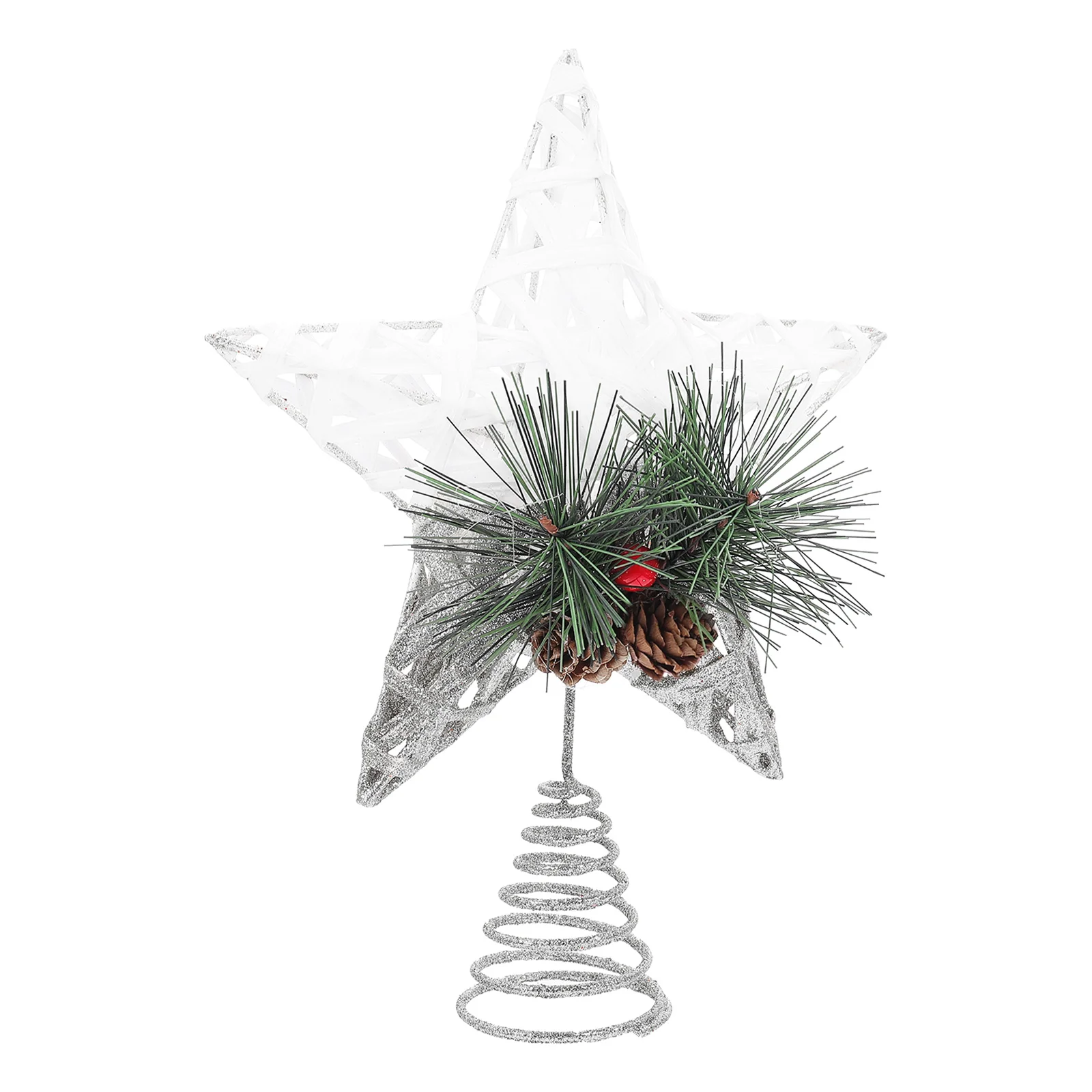 

Christmas Star Wood Iron Material Xmas Topper Festive Home Party Christmas Star Tree Topper Xmas Tree Toppers