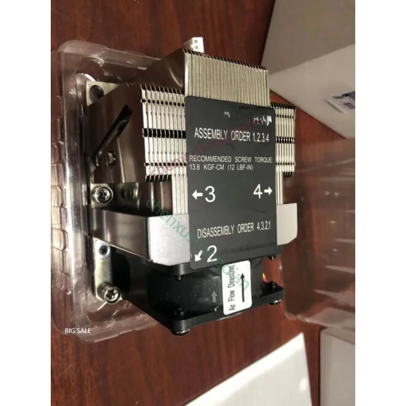 Para radiador Supermicro SNK-P0068APS4 LGA3647-0 X11 plataforma Purley