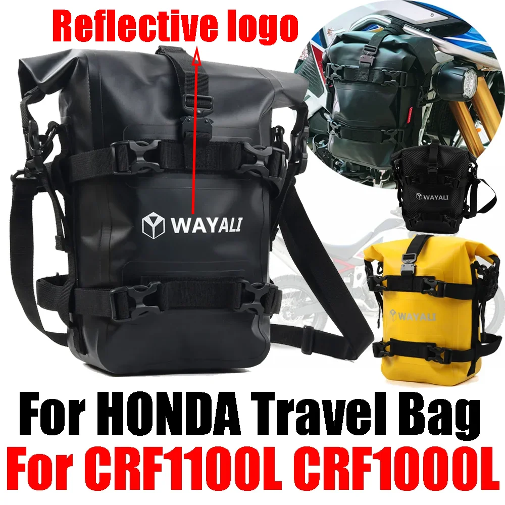 

Waterproof Tool Placement Travel Bag For Honda CRF1000L CRF1100L CRF1100 Africa Twin CRF 1000 1100 L ADV Frame Crash Bars Bag