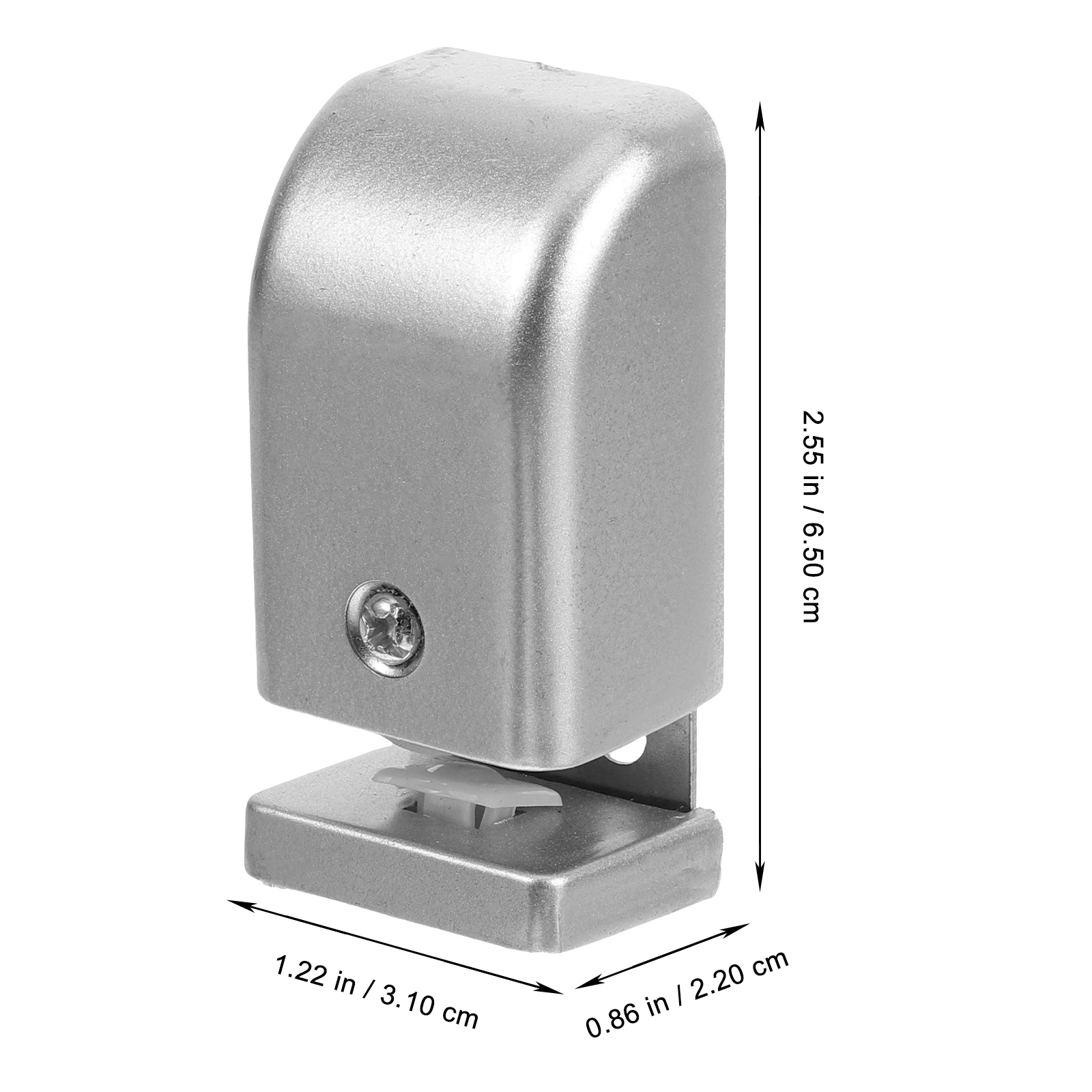 

Automatic Shower Bottom Guide Sliding Door Guide Track Glass Door Stopper For Sliding Glass Shower Doors Easy Install