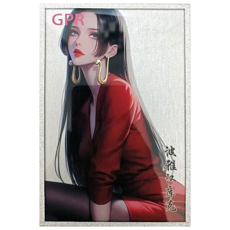 Anime Goddess Story ONE PIECE Rare GPR Carta da collezione Yamato Shirahoshi Hancock Vivi Nami Reiju Giocattolo per ragazzo Regalo di compleanno