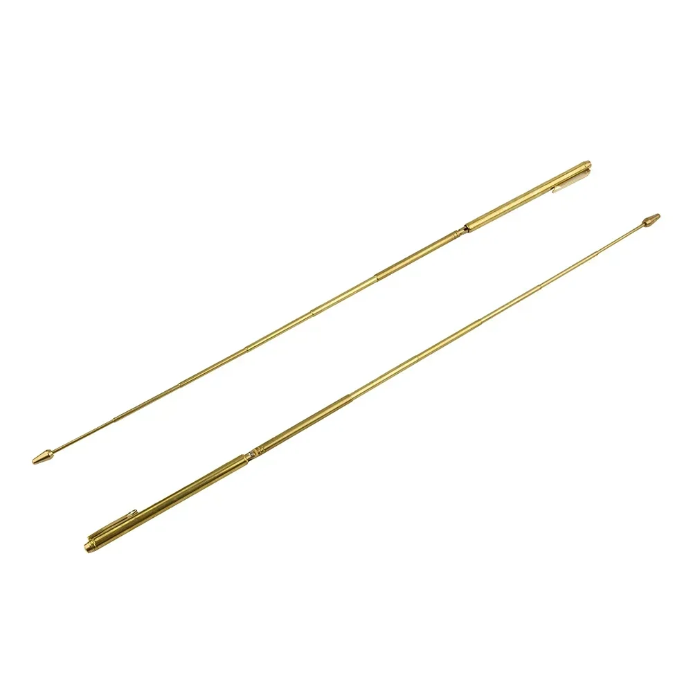 Imagem -02 - Hastes de Radiestesia para Caça Paranormal Busca de Veias Água Pessoas Peças 57cm Acesso Detectores de Latão Ajustáveis Alta Qualidade