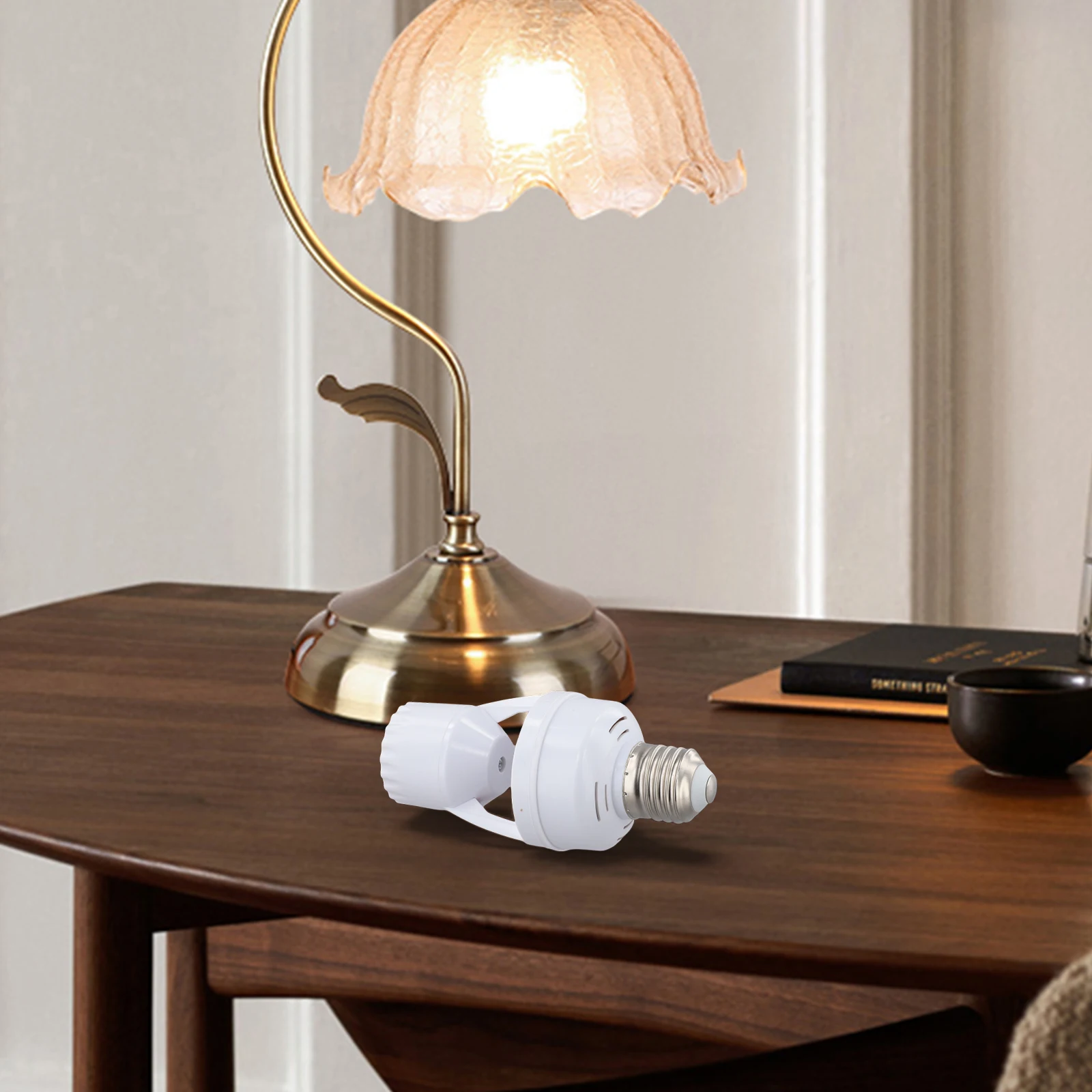 For Home Automation Intelligent PIR Sensor Lamp Holder Smart Lamp Holder White Built-in PIR Sensor For LED Lights