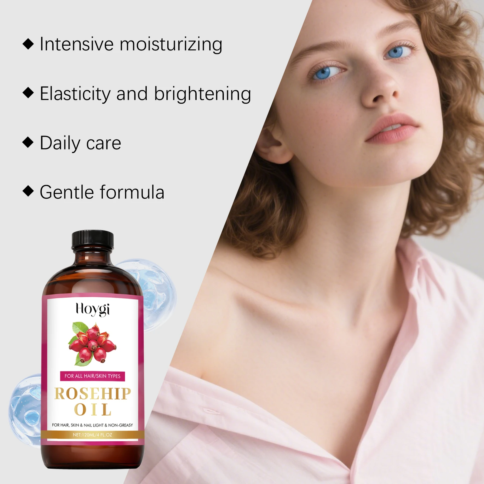 Natural Rosehip Seed Essential - Face Oil Rosehip ulasan dan harga