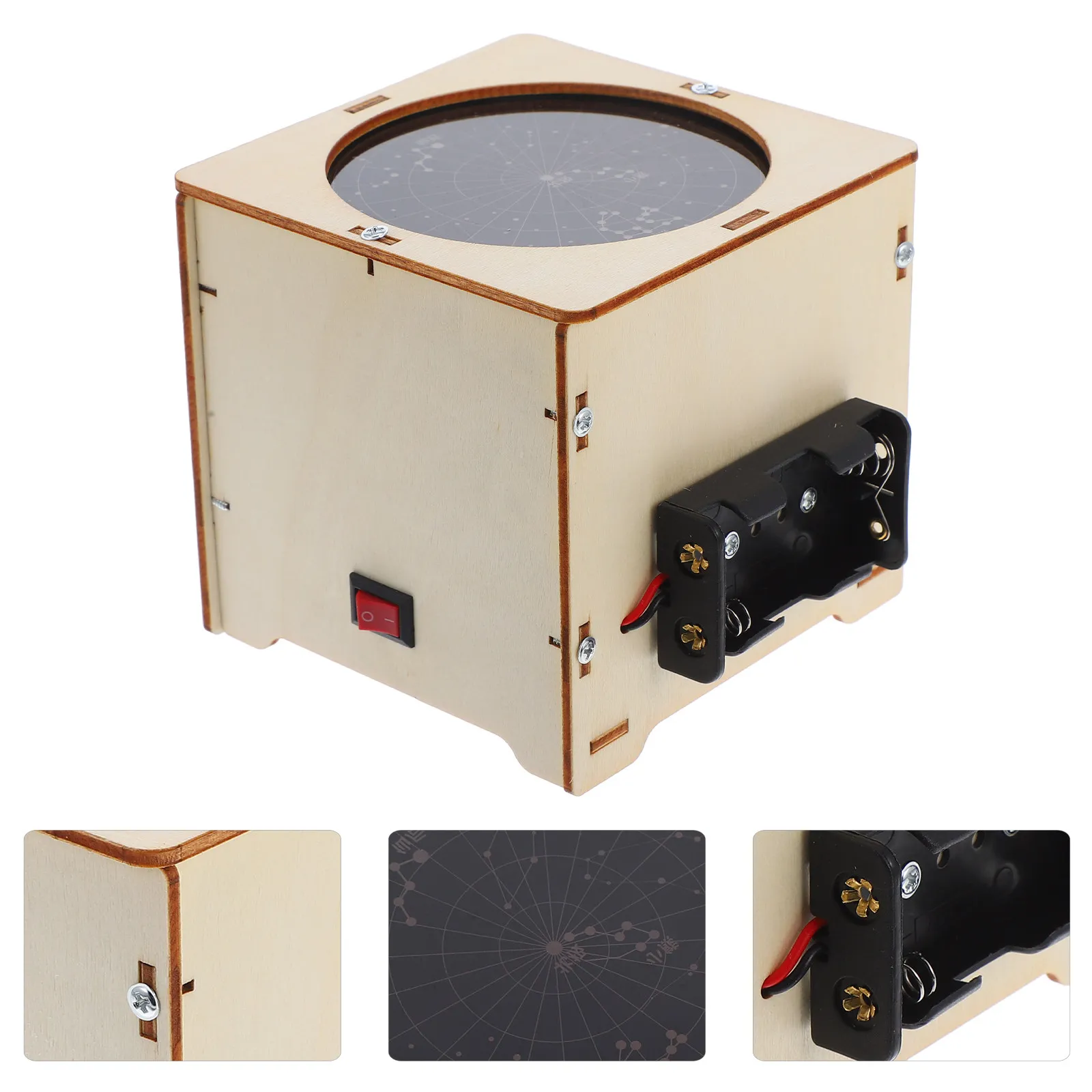 

Набор для самостоятельной сборки: деревянный проектор звездного неба, ночник, атмосферный светильник для спальни, ручная работа