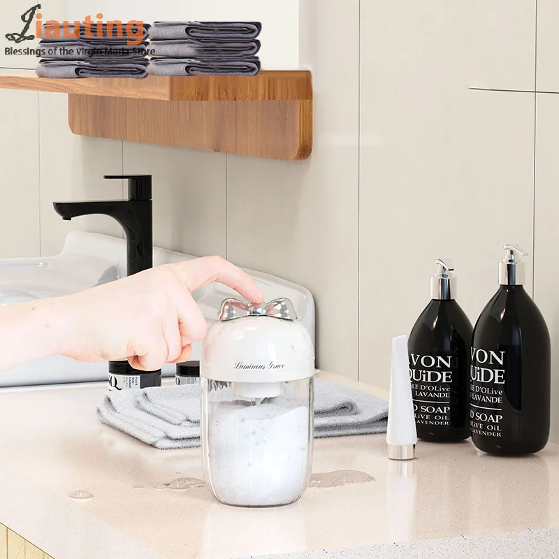 대용량 전기 거품기 페이셜 클렌저 샴푸 샤워젤 자동 거품기 거품 용기 무스 거품기