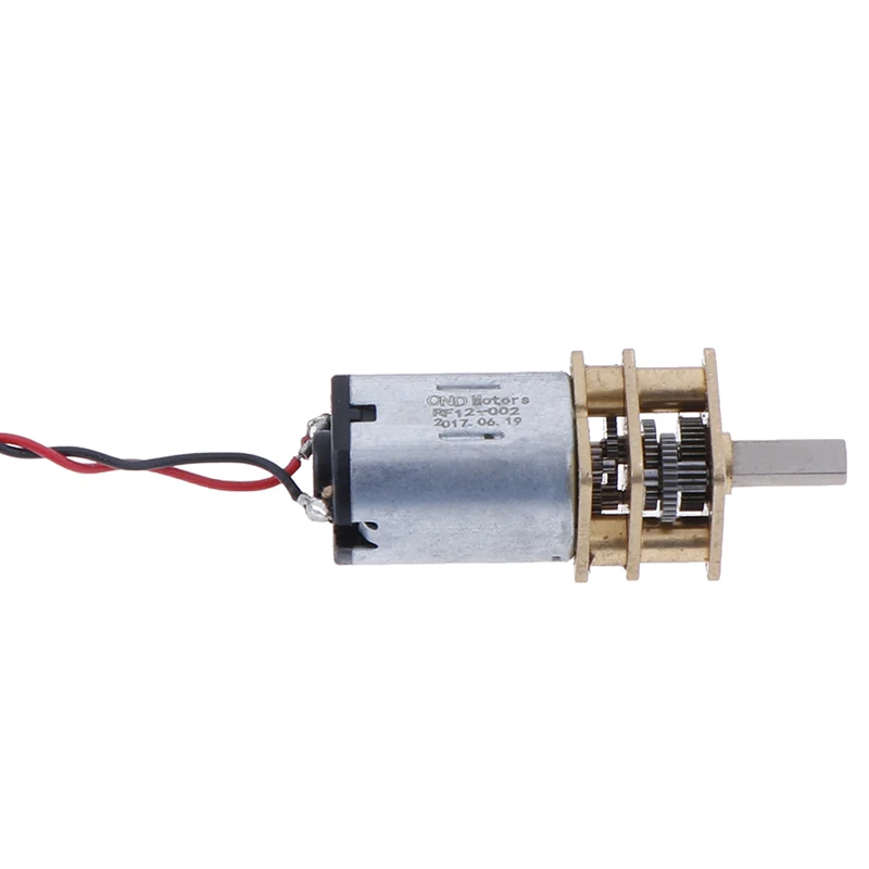 1 Pcs DC 3V-6V 5V 55rpm Reduction Gearbox Slow Speed Micro N20 Full Metal Gear Motor