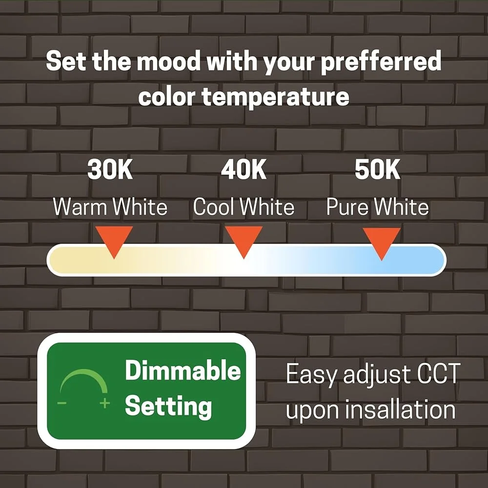 60 واط الجدار حزمة الضوء مع بطارية احتياطية للطوارئ 7800lm IP65 مقاوم للماء الغسق إلى الفجر الكهروضوئية الإضاءة الأمنية في الهواء الطلق