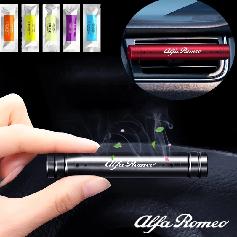 Car Air Freshener Aromatherapy Fragrance Deodorant for Alfa Romeo 159 Mito Spider Giulia GT Brera 155 156 Giulietta 147 166 2025