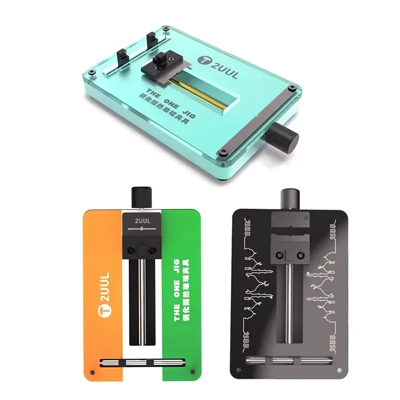 

1 шт. 2UUL THE ONE JIG изолированный держатель печатной платы из закаленного стекла, универсальное приспособление для материнской платы для процессора, зажим для удаления пайки клея