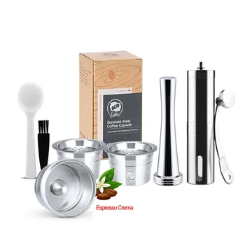 Kapsuła do kawy wielokrotnego użytku dla Tchibo Cafissimo Easy Caffitaly 3 serc Lov Passione ekspres do kawy ze stali nierdzewnej wkładka do filtra