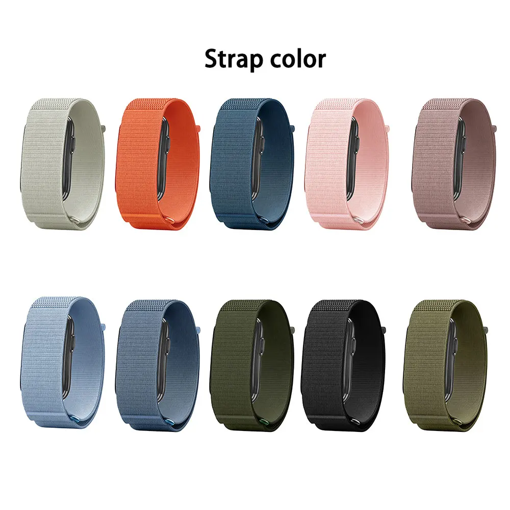 Soft Nylon Strap Band for Garmin CIRQA Smart Band Wristband Lightweight Adjustable Elastic Bracelet for Garmin Cirqa Accessories