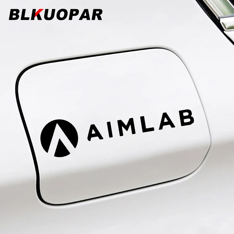 BLKUOPAR Aim Lab First Person Perspective Shooting Practice Game Logo Car Stickers Creative Scratch-Proof Decals Laptop Styling