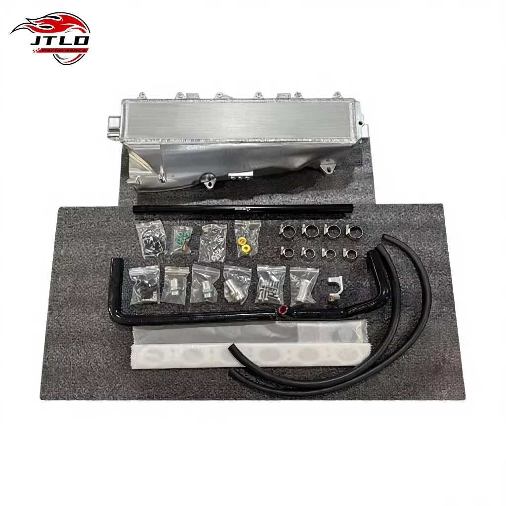 Coolant Manifold with Check Valve One-Way Valve & Bypass Valve Pass Thru for BMW B58 Engine Cooling System  Intake Manifold