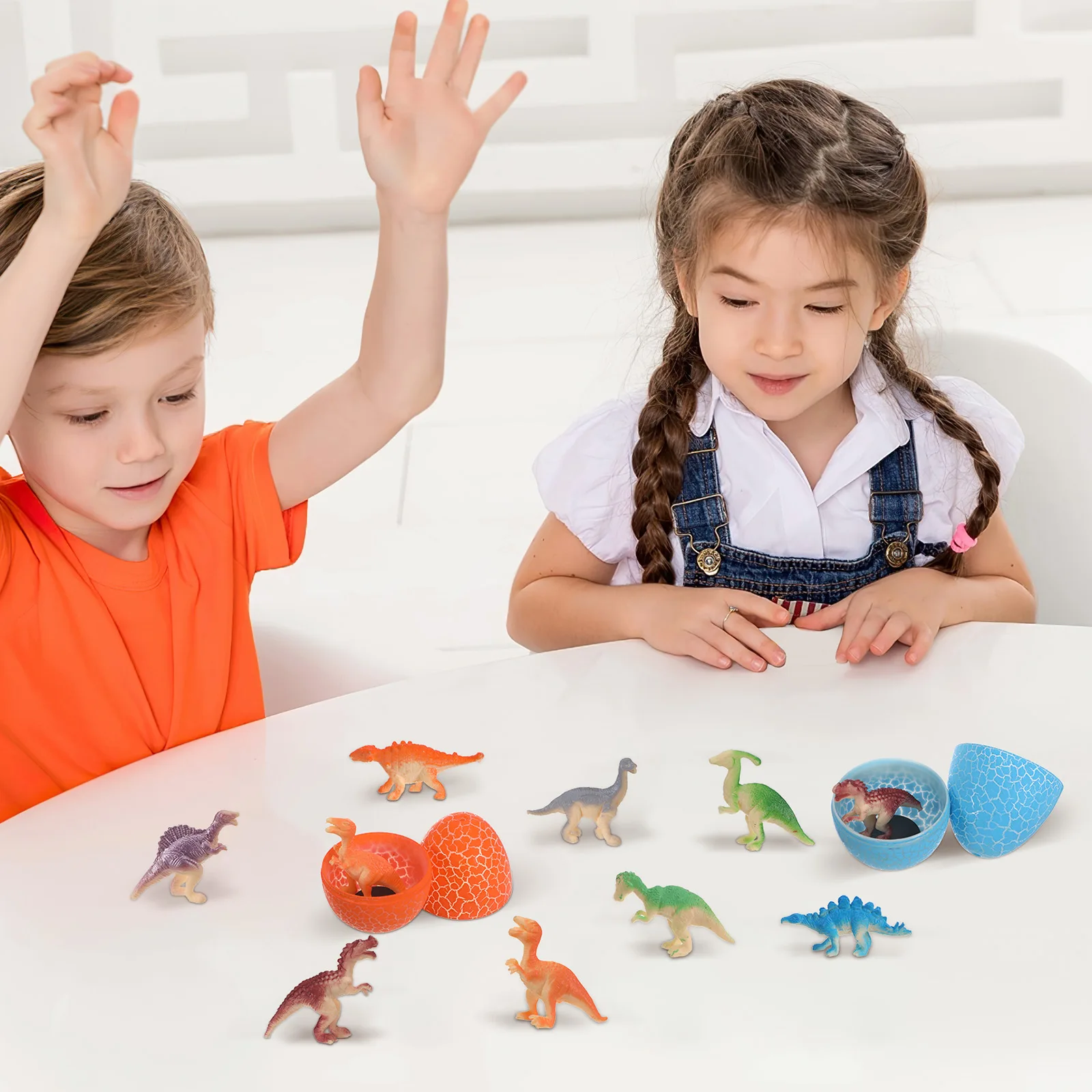 

Dinosaur Egg Toy Toddler Toys Kid Archaeology Eggs for Children Chisel Gypsum Powder Dig Kit