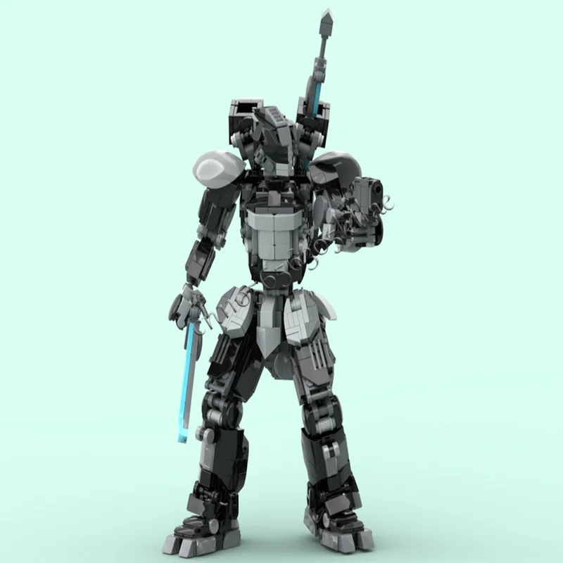 811 ELEMENTÓW Popularna Seria Postaci z Gier Dark Grove Sentinel MOC Personalizowany Modułowy Zestaw Klocków Kreatywna Zabawka DIY Prezent Urodzinowy