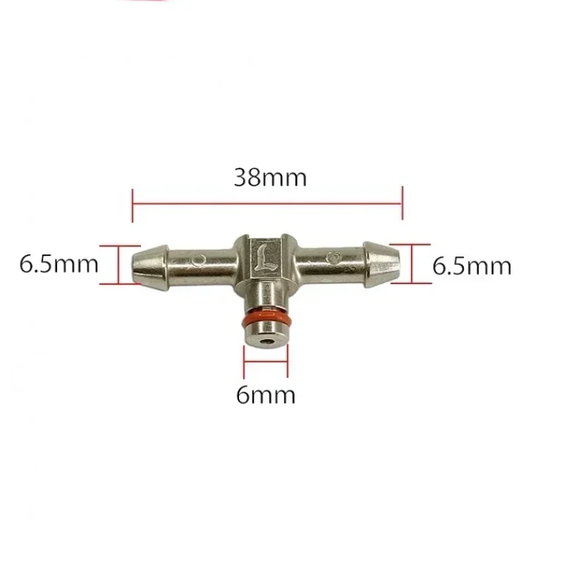 Diesel Common Rail Injector Nozzle Oil Return Joint T and L Type Tube Connector for Denso Cummins Isuzu 4KH1