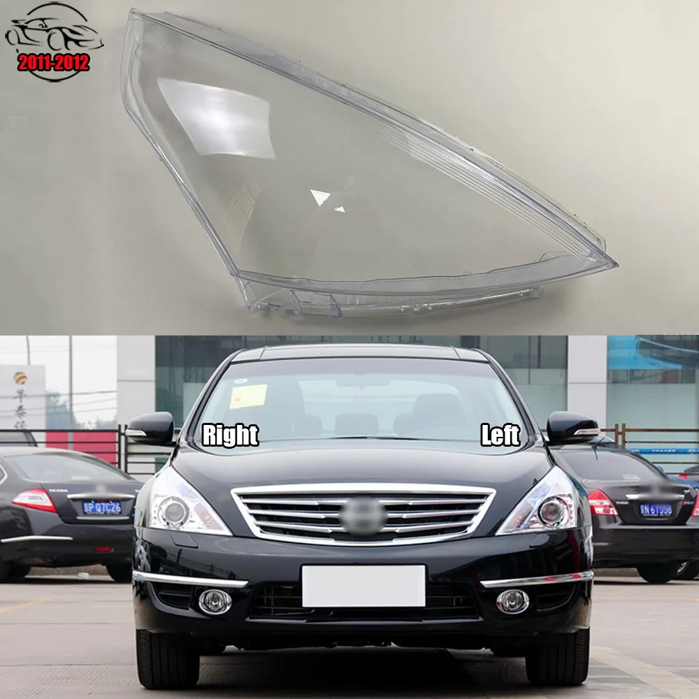 

For Nissan Teana 2011 2012 Front Headlamp Lamp Cover Headlight Shell Transparent Lens Replace The Original Lampshade Plexiglass