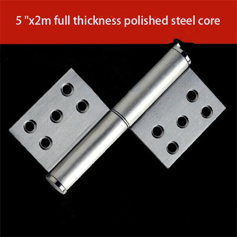 Toilet door hinges aluminum alloy doors stainless steel bathroom door hinges folding hinge accessories loose-leaf