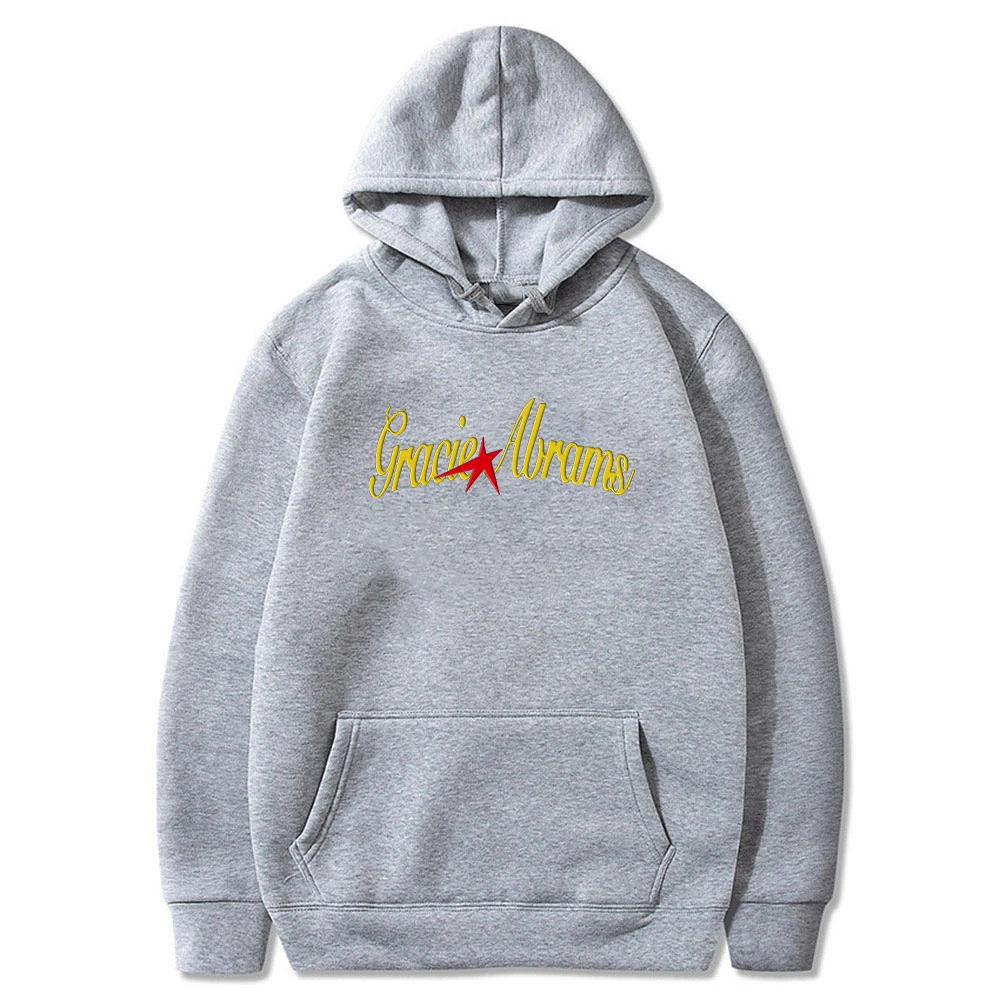 Gracie Abrams Hoodie Star Merch 2024 Tour Long Sleeve Streetwear Men Women Hooded Sweatshirt Fashion Clothes