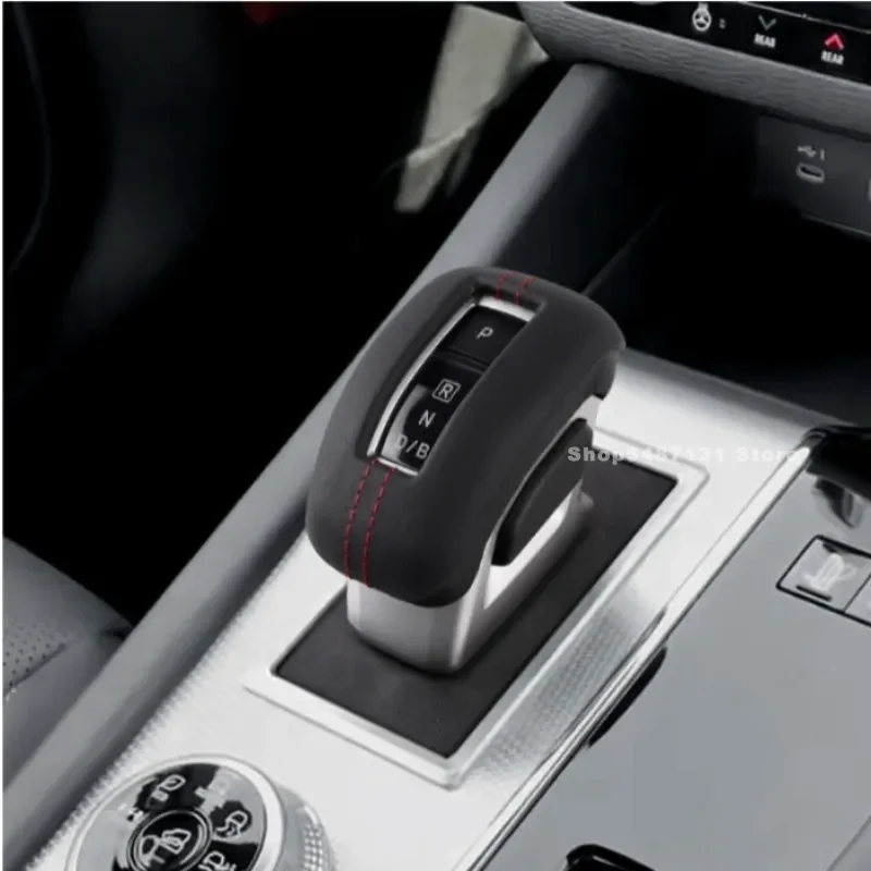 Car Central Control Gear Head Shift Knob Cover Sequin Trim for Mitsubishi Outlander Interior Accessories 2023 2024 2025