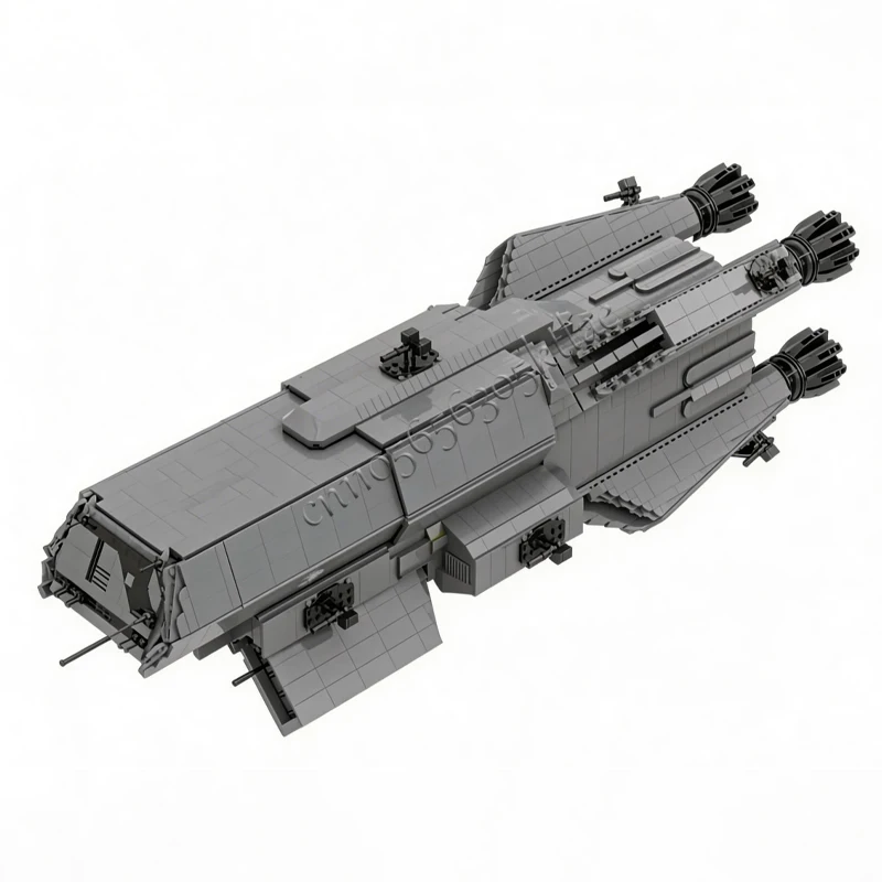 4893 PCS Customize light Cruisers Modify Hidden MissilesMOC Building Block Model Children Education Assembly Toy Halloween Gifts