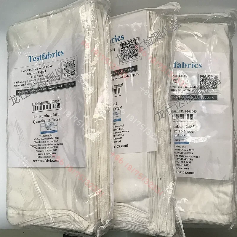 AATCC1 Accompanying Washing Cloth AATCC Dummy I Accompanying Washing Cloth, American Standard AATCC Cotton Accompanying