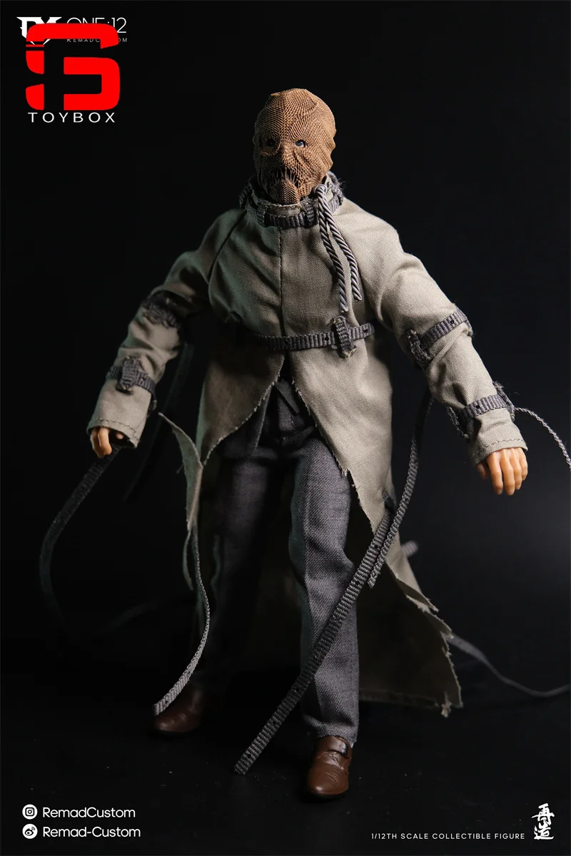 Remad Custom RM003 Figurka Strach na Wróble w Skali 1/12, Figurka Żołnierza Męskiego 6'' Model Pełny Zestaw Kolekcjonerski Zabawka