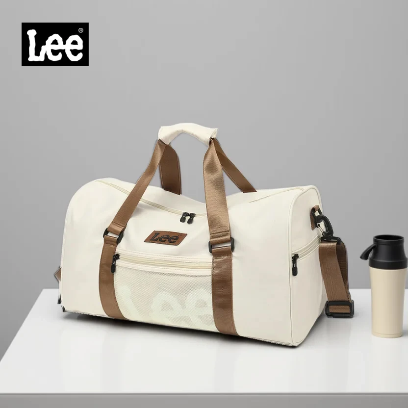 

LEE Smart Gym Duffel Bag с отделением для обуви Сухая и влажная сумка Мужчины Женщины Водонепроницаемая спортивная тренировочная сумка большого размера Дорожная сумка