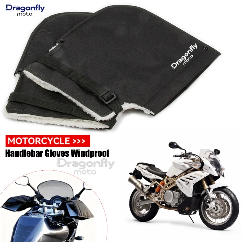 For Gas Gas EC300 EC 300 300EC Motorcycle Handlebar Gloves Windproof Winter Warm Velvet Covers