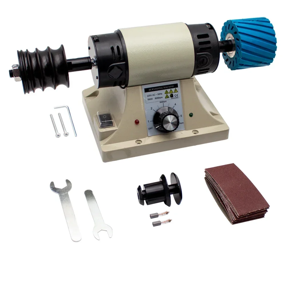 

DIY Leather Polishing Burnishing Machine Leather Edge Grinding Machine 0-8000RPM