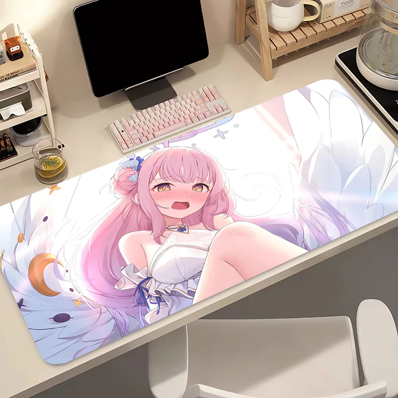 Mouse Pad Game Rubber Mini PC Blue Archive Keyboard Pad Laptop Computer Speed Misono Mika Desktop Mat Gaming Acessories Mousepad