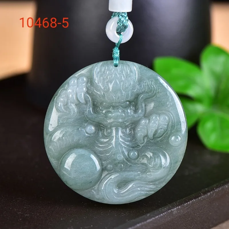 Exquisite Tianshan Cuiyuan Dragon Brand Pendant Fashionable Atmosphere Men's Pendant