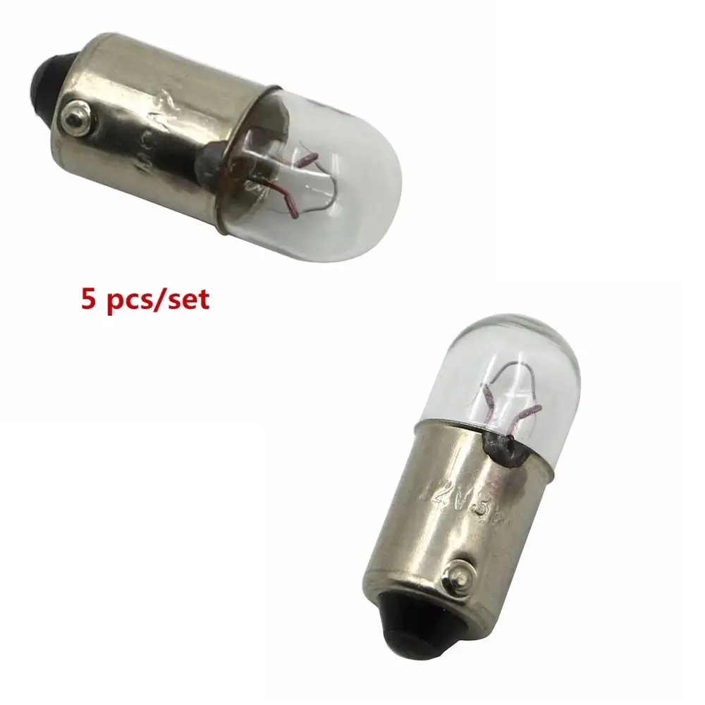 5PCS 12V 3W 12 Volt 3 Watt Tachometer Speedometer Miniature Light Bulb For Kawasaki Suzuki Honda CB 750 Four KO K1 K2 - K6