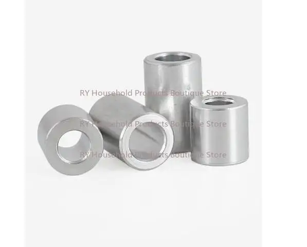 10-200Pcs Round Aluminum Sleeve Wire Crimp Sleeve M1 To M8 Wire Ferrules Cord Lock Aluminum Cable Stopper Crimp Rope Hadware