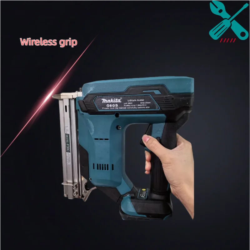 Makita 18V battery nail nailer F30G Electric Nail Gun Nailer Stapler Framing Nailer Tacker Furniture power tool for home tools