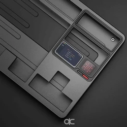QK80v2 MK2 Mechanical Keyboard Kit Wireless Tri-mode Gasket Hot-Swap Screen Custom 80% CNC Aluminum Office Gaming Keyboard Gift