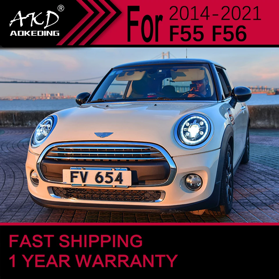 Car Lights for MINI F55 F56 LED Headlight 2014-2022 F54 F57 Head
