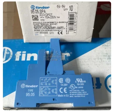 (2pcs)Brand new original Finder/ 95.05 SPA 8-pin relay base in stock