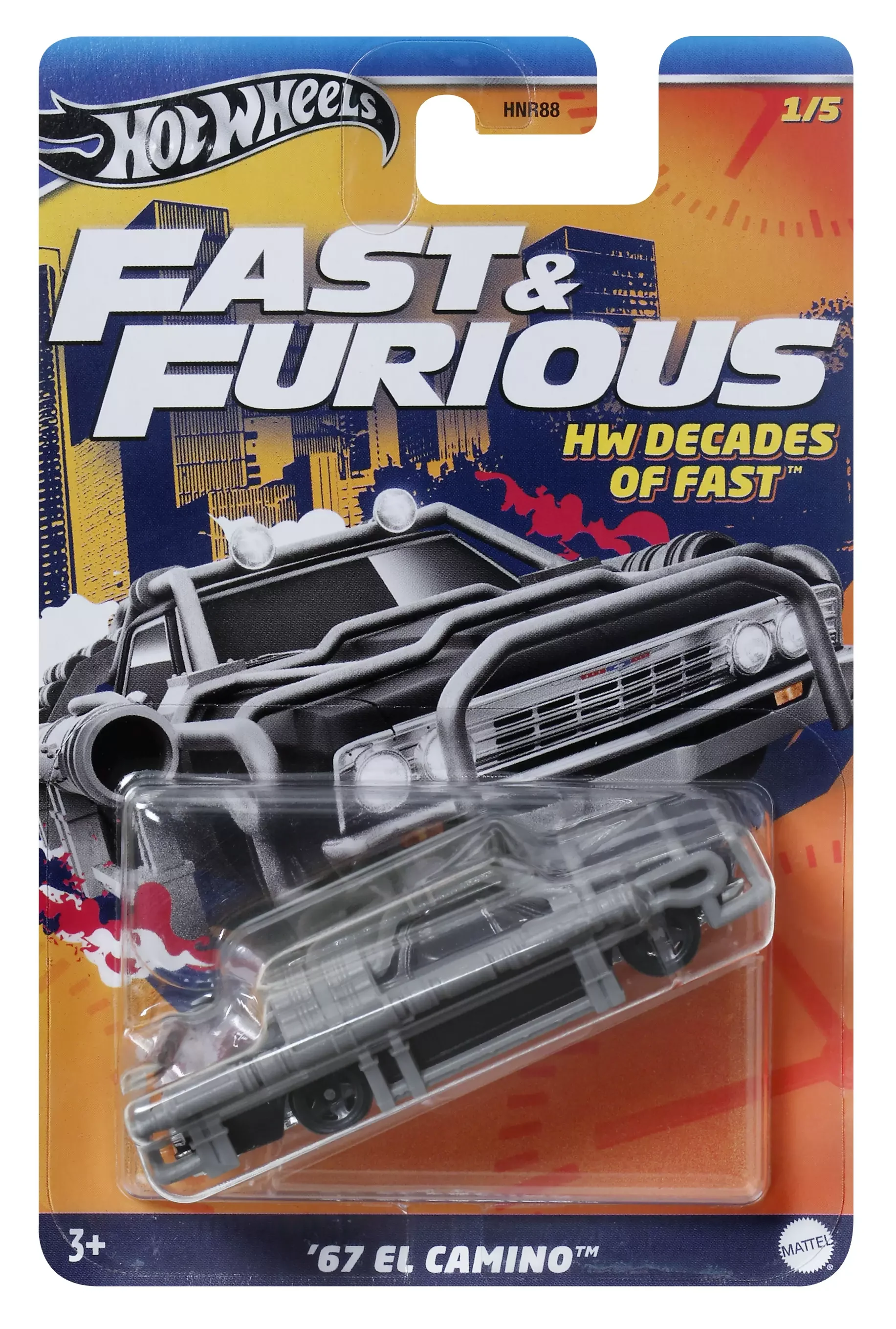 Original Hot Wheels Premium HW Decades of Fast Car Fast & Furious Buick Hummer Volkswagen Camino Metal Toys for Boy Nova Vehicle