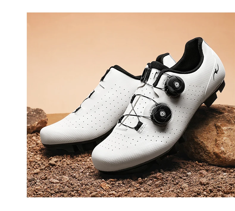 Unisex Neue Fahrradschuhe, atmungsaktiv, bequem, rutschfest, für den Straßenbereich, hochwertige MTB-Fahrradschuhe aus Gummi, professionelle, ultraleichte Fahrradschuhe – Detail 33