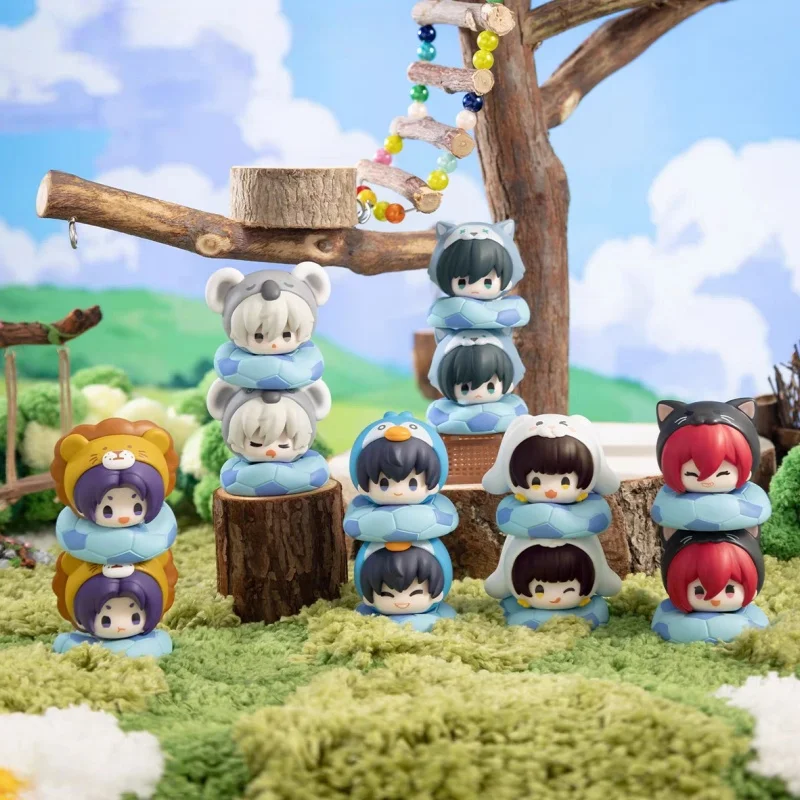 

Новая распродажа, оригинальный синий замок, серия животных, слепая сумка, Jengas, слепая коробка, украшение с синим замком, праздничный подарок, милая фасоль, аниме-фигурка, игрушка