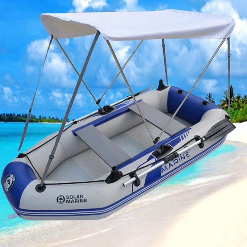 Awnings awning inflatable fishing boats umbrella rib ceiling folding aluminum alloy