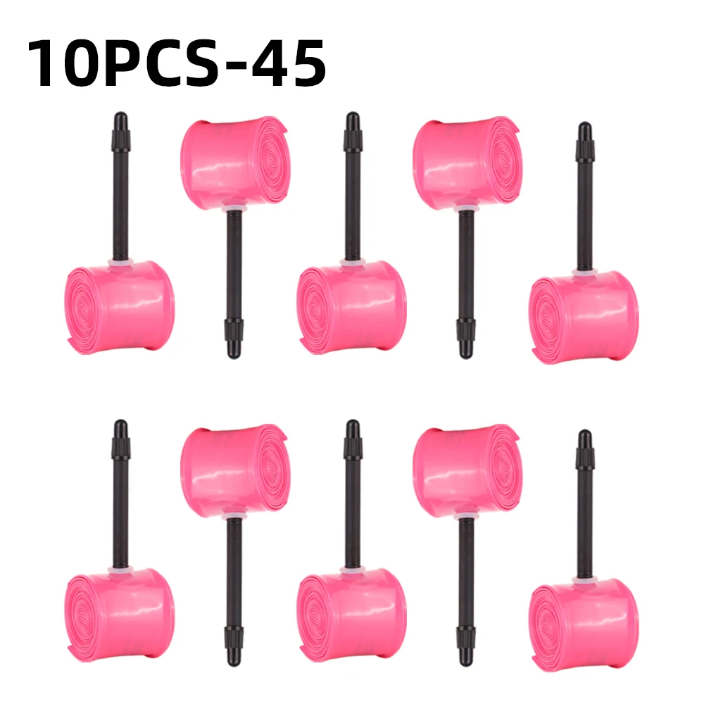 AliExpress MOTSUV 10Pcs Ultralight Bike TPU Inner Tube 700X23/25/28/32C Road Bicycle TPU Material Tire 45mm/65mm/85mm Length French Valve MTB