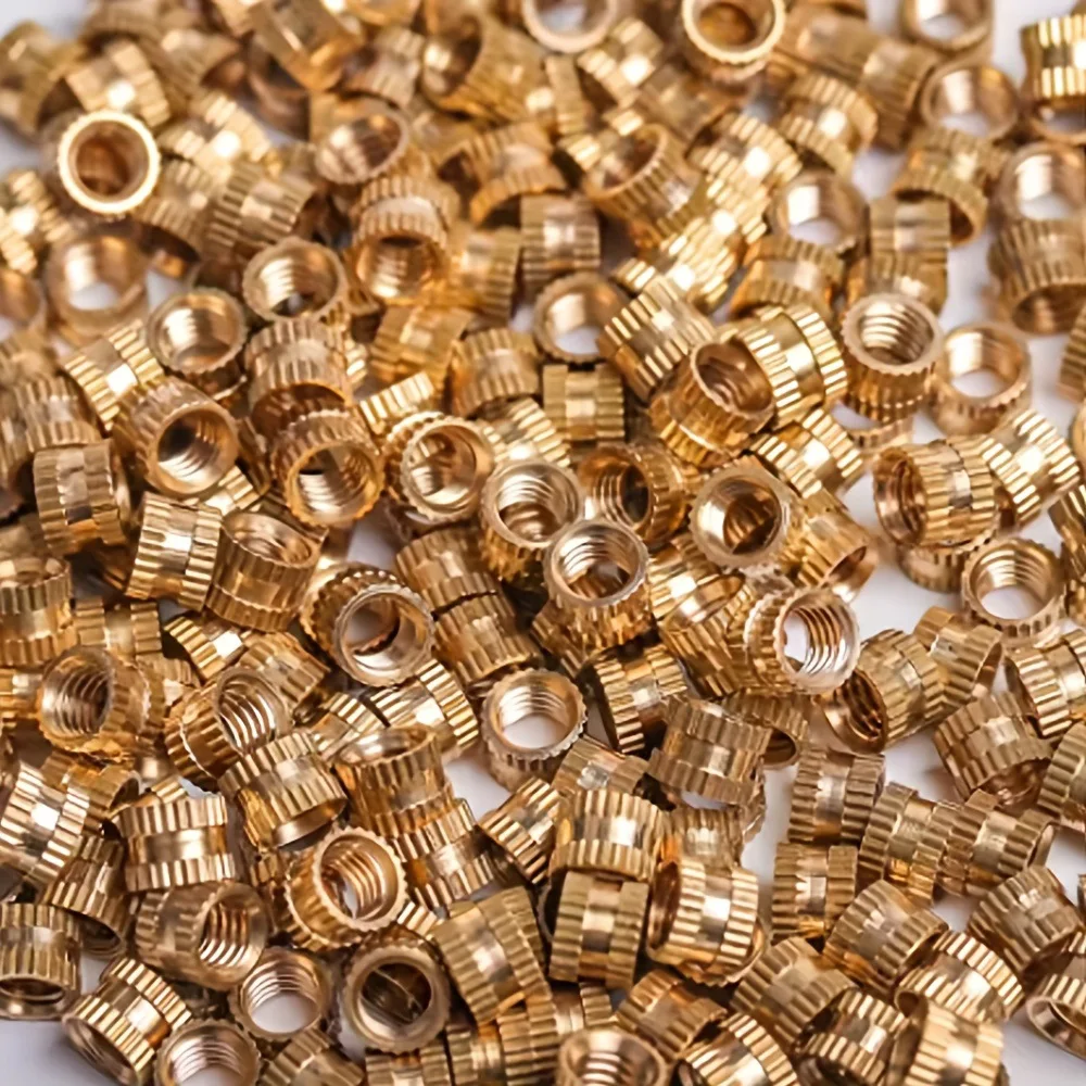 Through Blind Holes Copper Clips Inserts Pre Embedded Parts M2-M6 Fastener Tool Suitable For 220pcs Plastic Brass Knurled Nuts