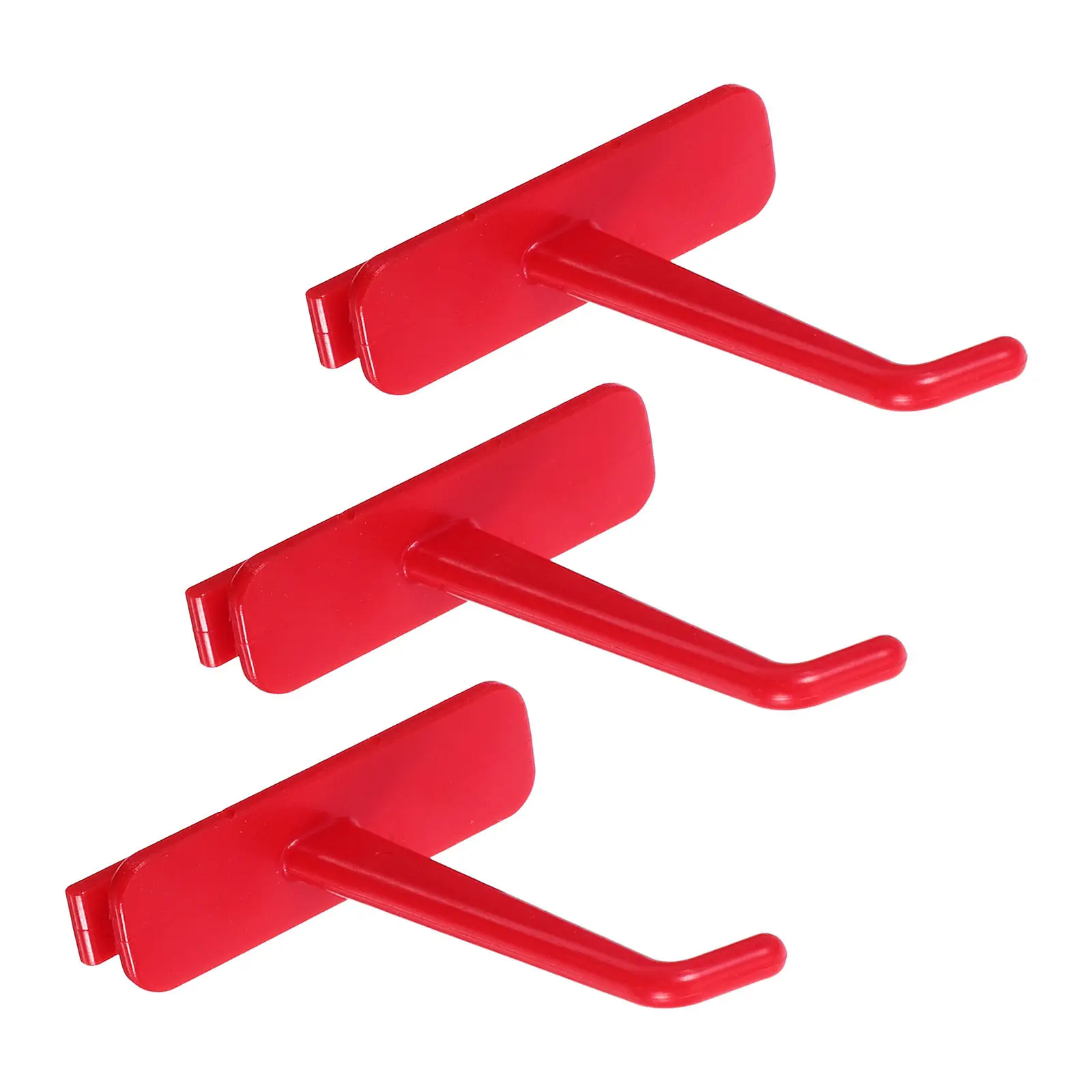 3Pcs Easy Install Garage Pegboard Hooks Wall Mounted Tool Hanger for Auto Detailing Spray Bottle Rack Brush Storage Organizer