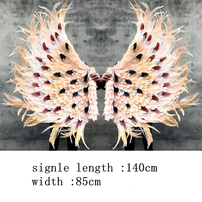 

Swing Wings Feather Wings Props Window Wedding Shooting Creative Angel Feather Wall Decoration Event Party Supplies