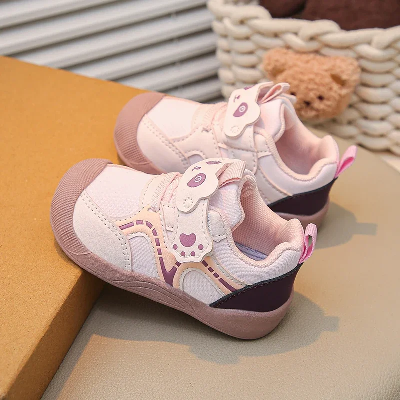 Baby Walking Shoes Autumn New Style Girls RetroStyle Soft Sole Non Slip Casual Shoes Boys BreathableVersatile Forrest Cute Shoes